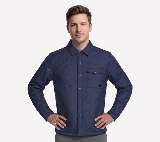 GO SHIELD Cozy Fit Altitude Bonded Jacket | Skechers Men