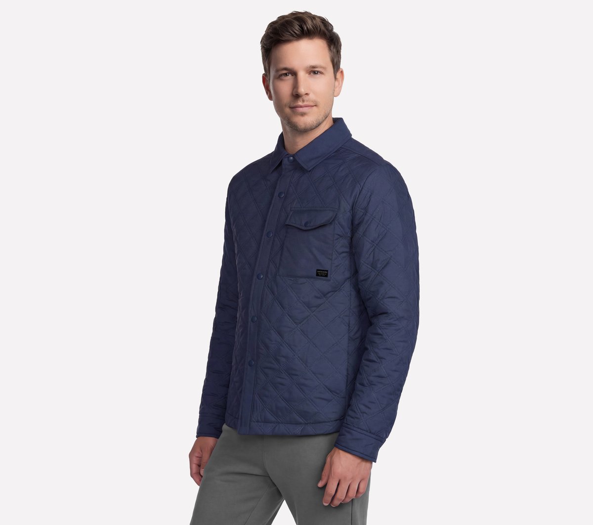 GO SHIELD Cozy Fit Altitude Bonded Jacket | Skechers Men