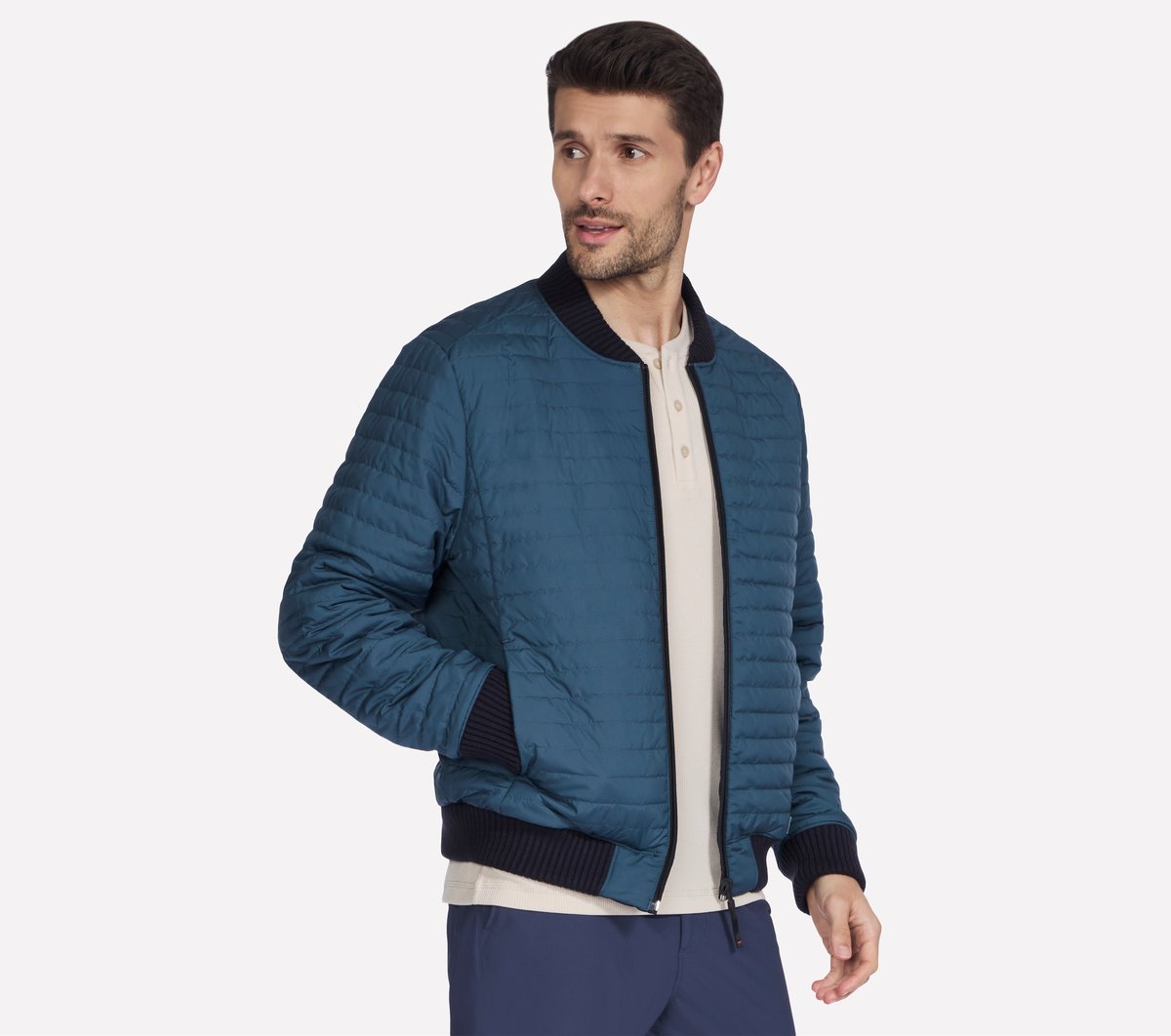 Skechers Alpha Reversible Bomber | Skechers Men