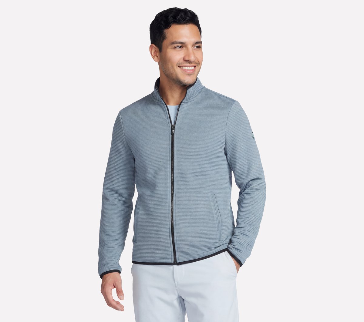 The Hoodless Hoodie Ottoman Jacket | Skechers Men