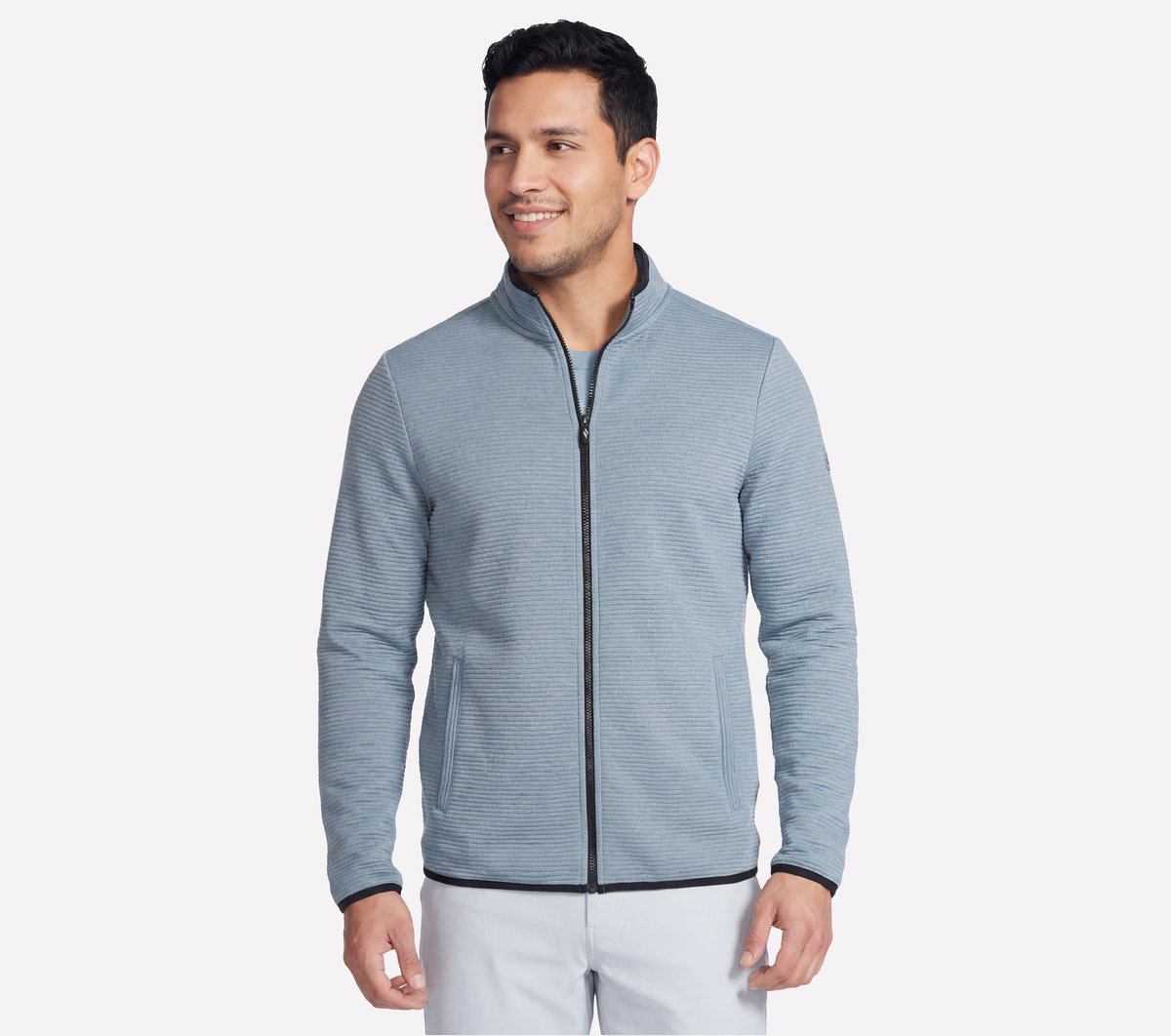 The Hoodless Hoodie Ottoman Jacket | Skechers Men