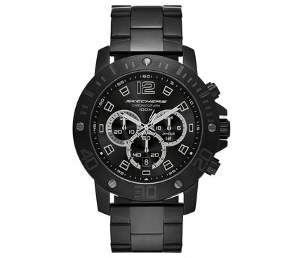 Stainless Steel Chronograph Watch | Skechers Men