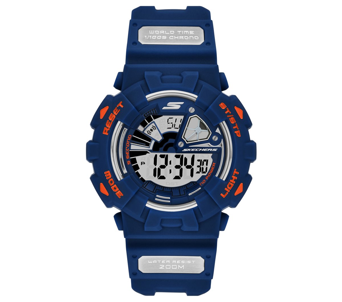 Digital Blue Watch | Skechers Men