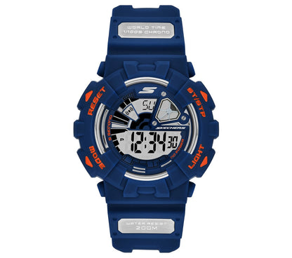Digital Blue Watch | Skechers Men