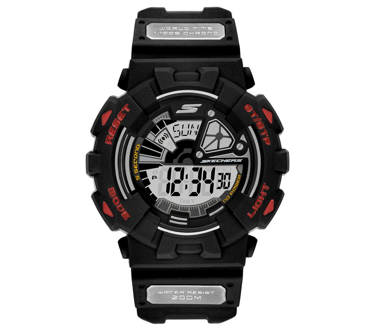 Digital Black Watch | Skechers Men