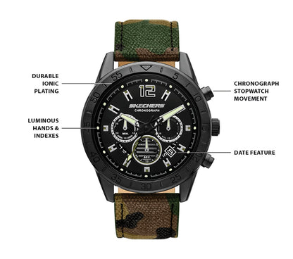 Kornblum Camo Watch | Skechers Men