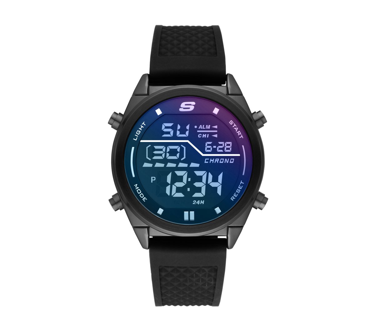 Skechers Accessories Blue Face Digital Watch | Skechers Men