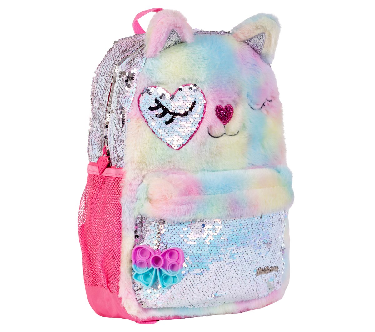 Twinkle Toes: Fur Cat Backpack | Skechers Kids