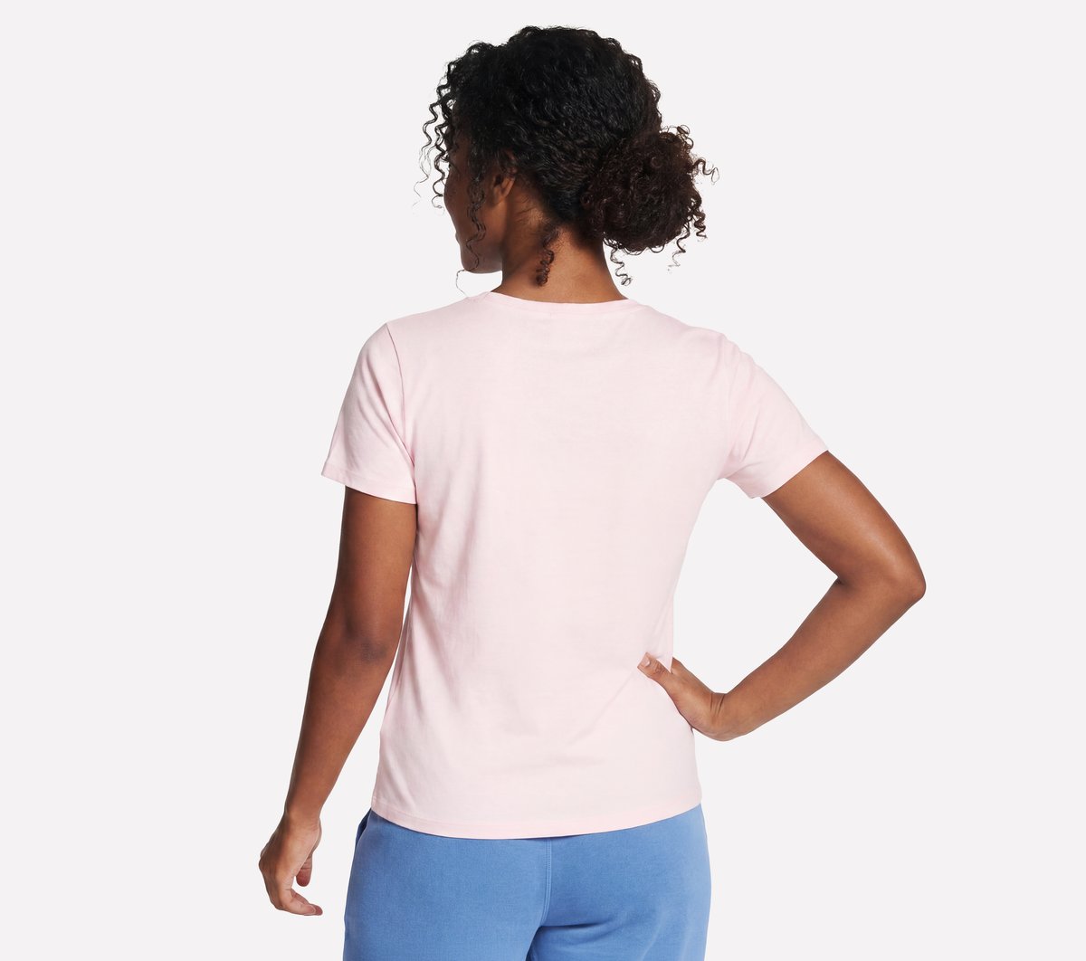 Pima V-Neck Tee | Skechers Women