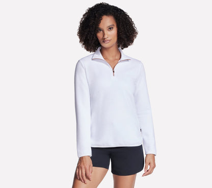 Soft Knit Ottoman 1/4 Zip | Skechers Women