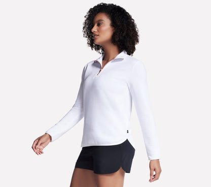 Soft Knit Ottoman 1/4 Zip | Skechers Women