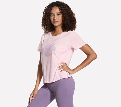 Hibiscus Short Sleeve Tee | Skechers Women