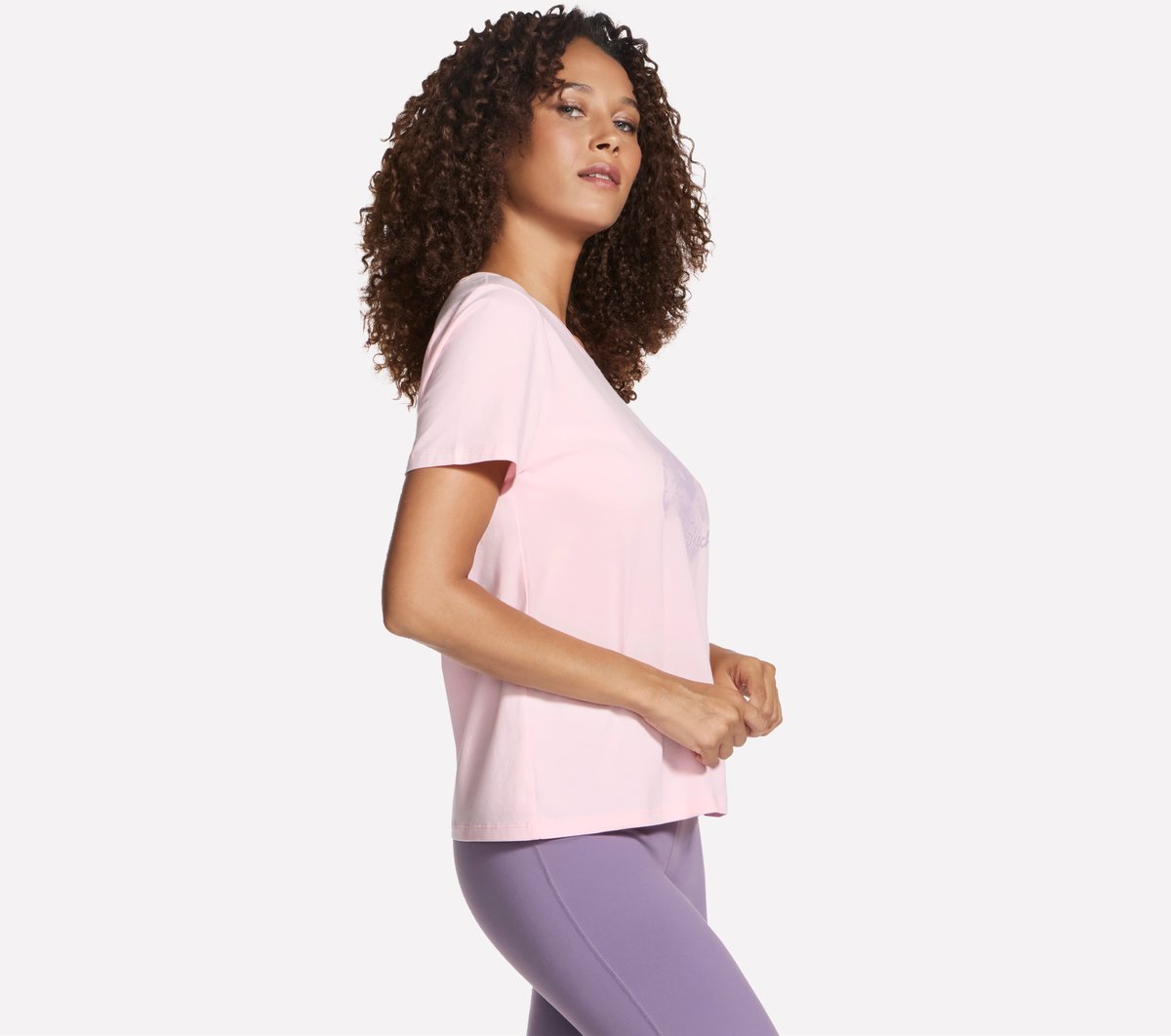 Hibiscus Short Sleeve Tee | Skechers Women