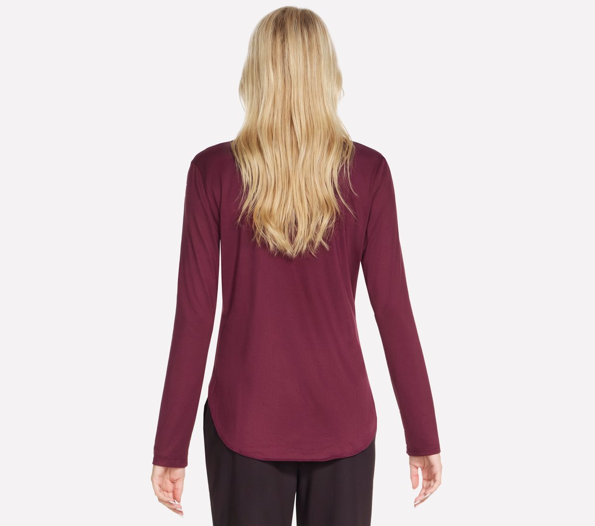 GO DRI Swift Long Sleeve Tunic Crew | Skechers Women