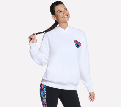 Jason Naylor: Love Pullover Hoodie | Skechers Women