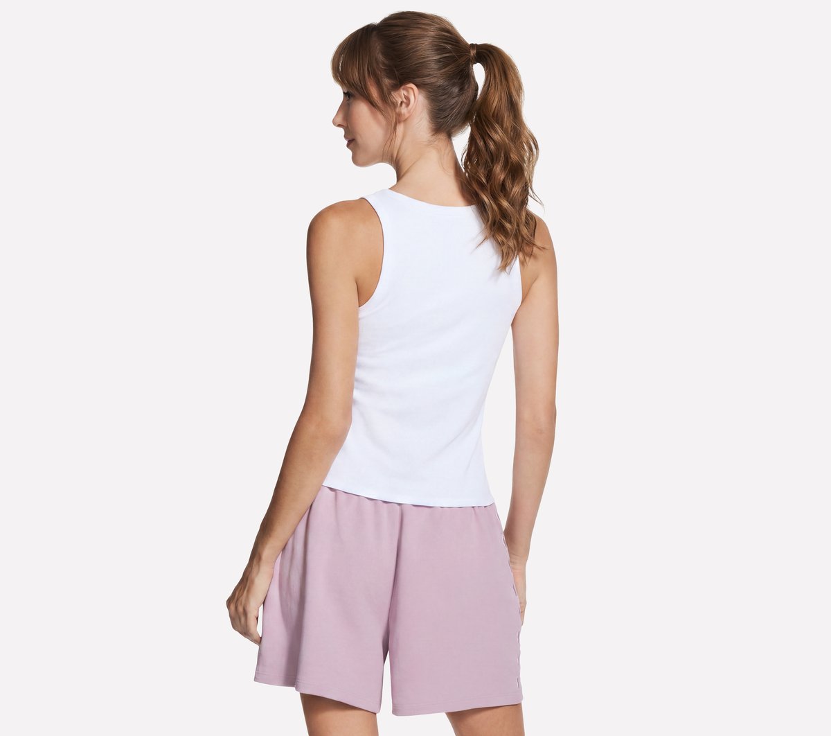 GO WALK Luxe Rib Tank | Skechers Women