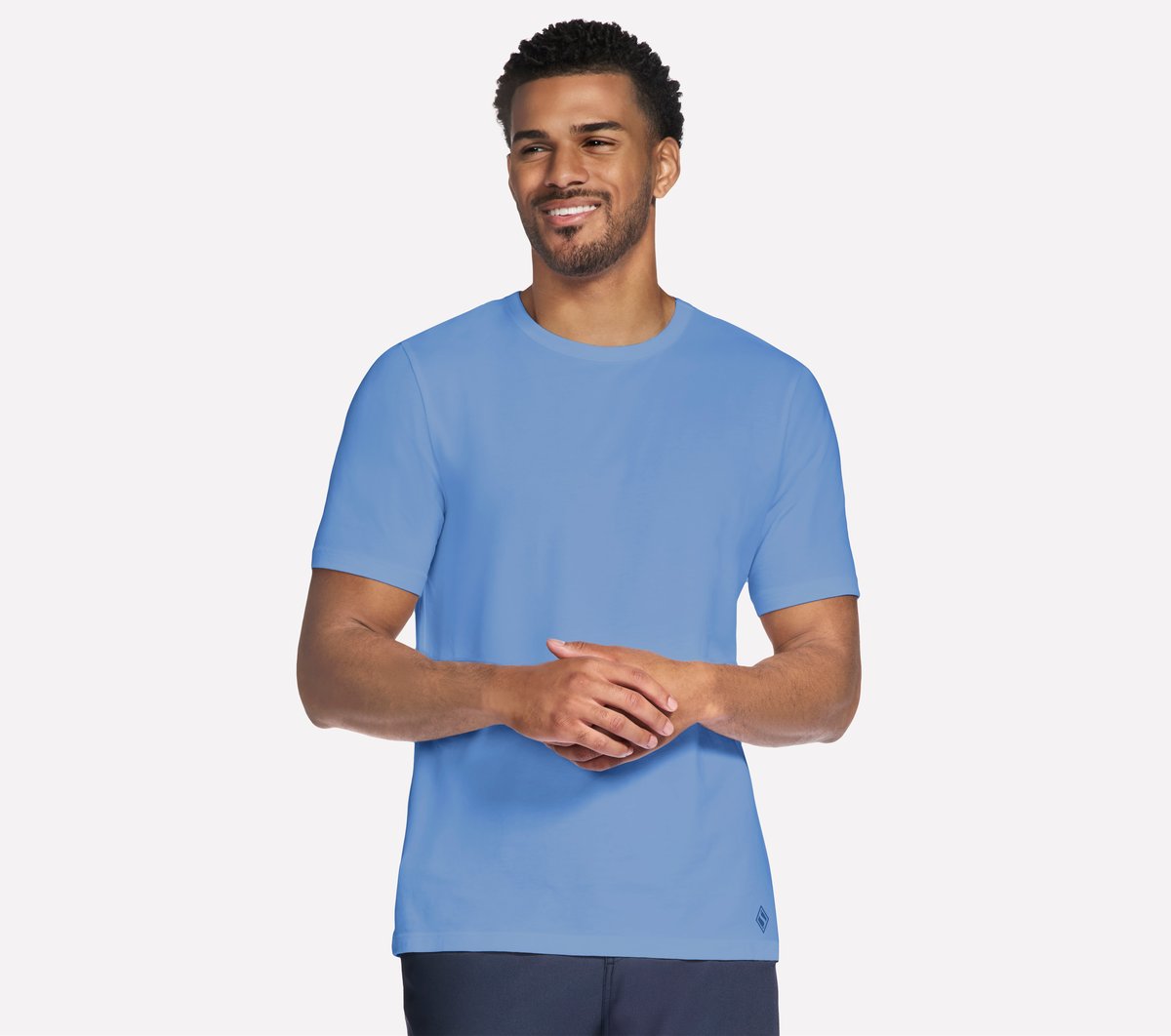 GO DRI Pima Crew | Skechers Men