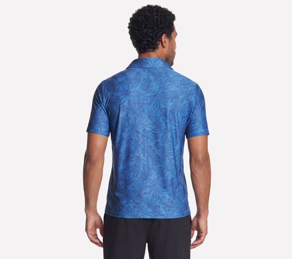 GO DRI All Day Printed Polo | Skechers Men
