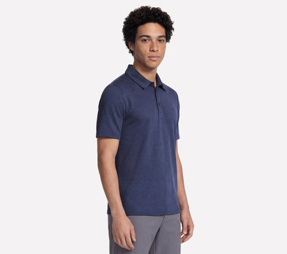 GO GOLF GO DRI All Day Stripe Polo | Skechers Men