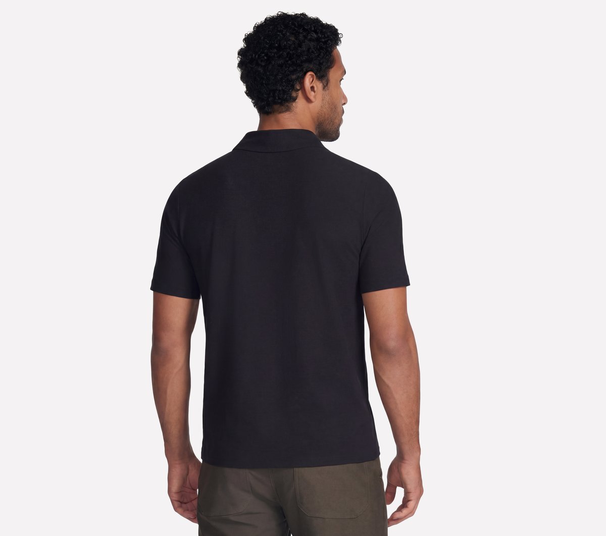 GO DRI All Day Solid Polo | Skechers Men