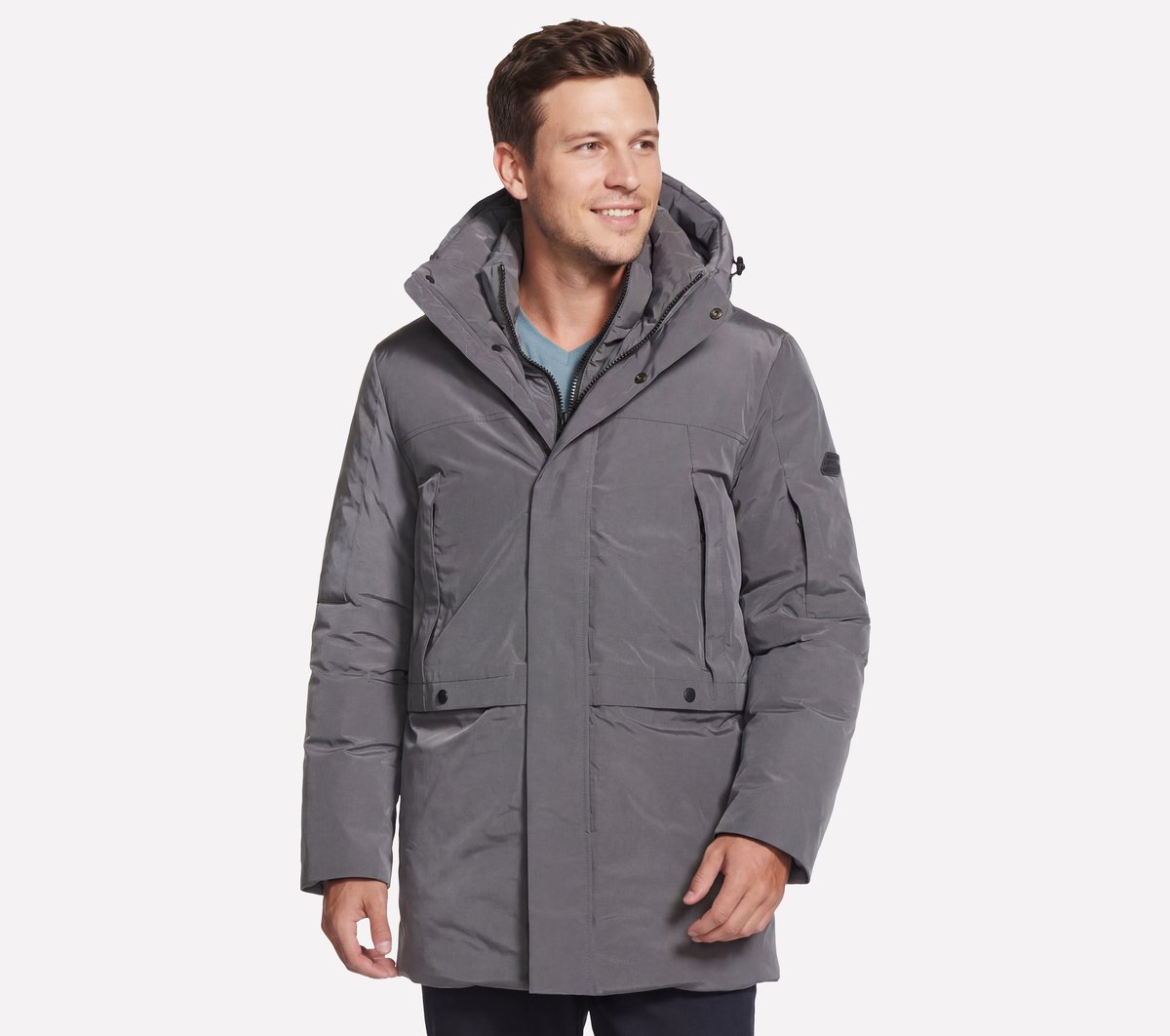 Non-Quilted Parka | Skechers Men