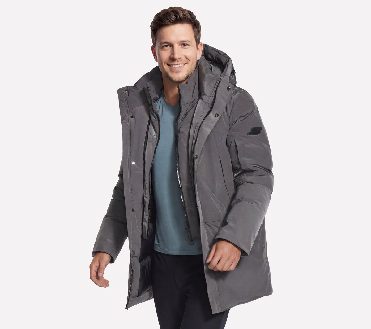 Non-Quilted Parka | Skechers Men