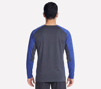 GO DRI Circuit Long Sleeve Tee | Skechers Men