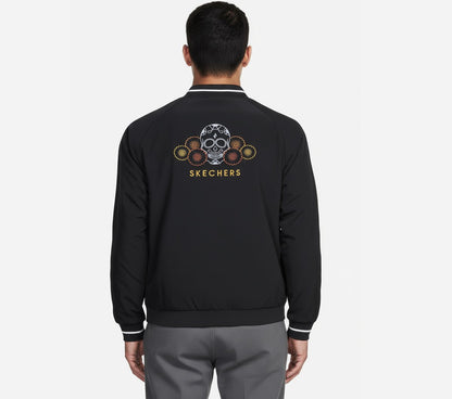 Dia de Muertos Bomber Jacket | Skechers Men