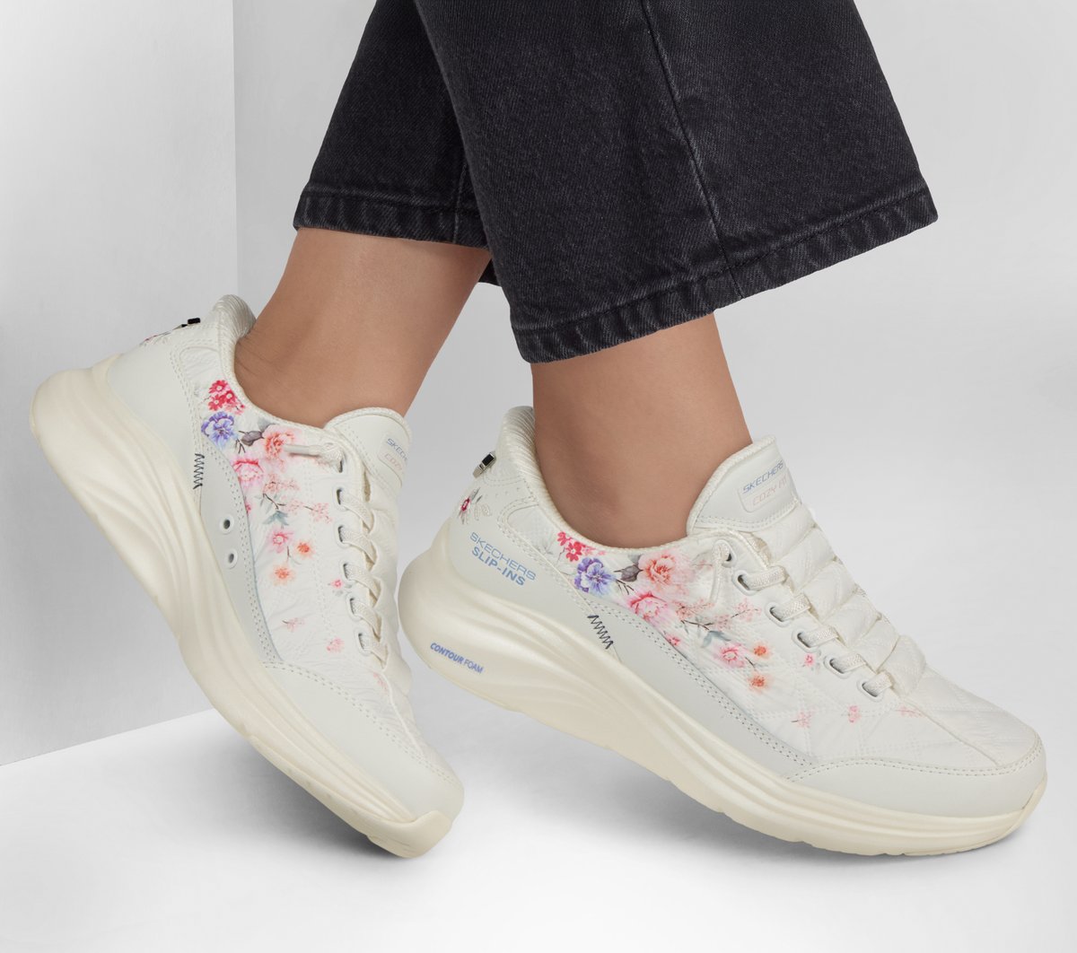 Skechers Slip-ins: Contour Foam - Cozy Fit Gentle Bloom | Skechers Women