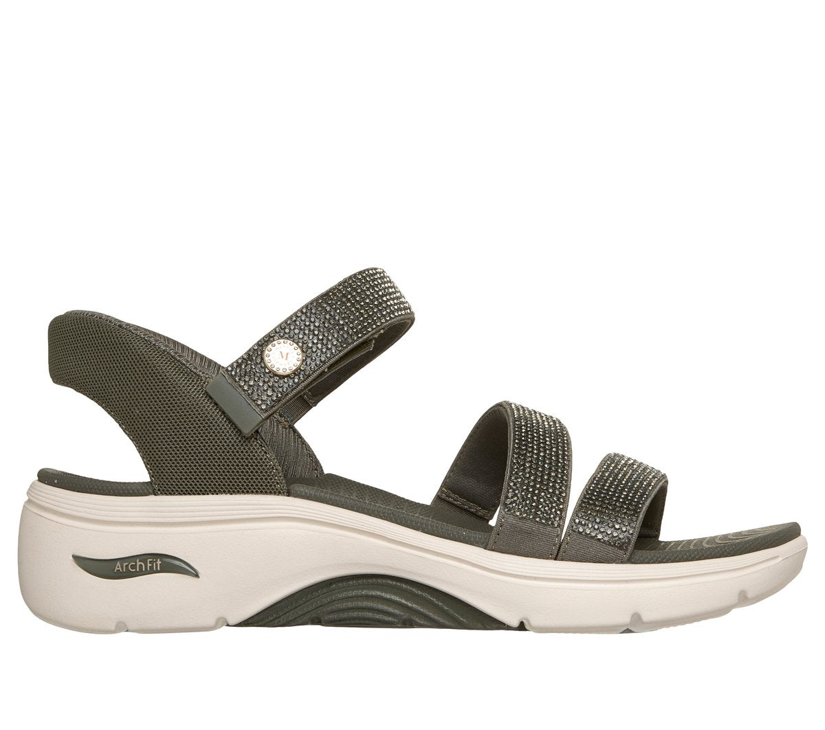 Skechers Slip-ins Martha Stewart: GO WALK Arch Fit 2.0 Sandal - Brilliance | Skechers Women