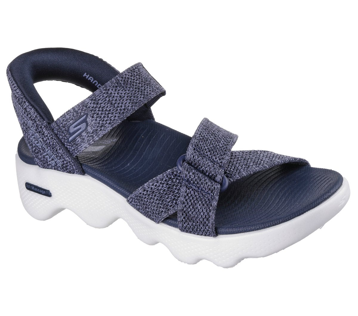 Skechers Slip-ins: GO WALK Massage Fit Sandal - Heather | Skechers Women