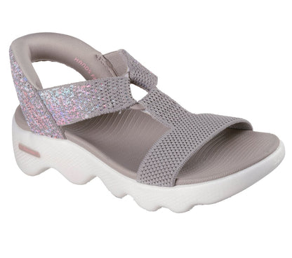Skechers Slip-ins: GO WALK Massage Fit Sandal - Confetti Sky | Skechers Women