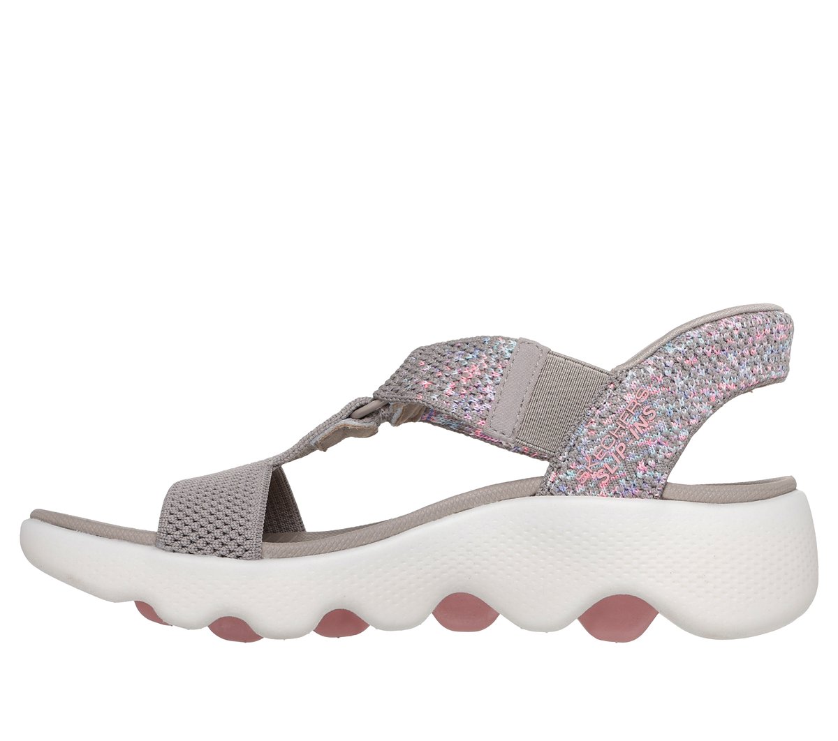 Skechers Slip-ins: GO WALK Massage Fit Sandal - Confetti Sky | Skechers Women