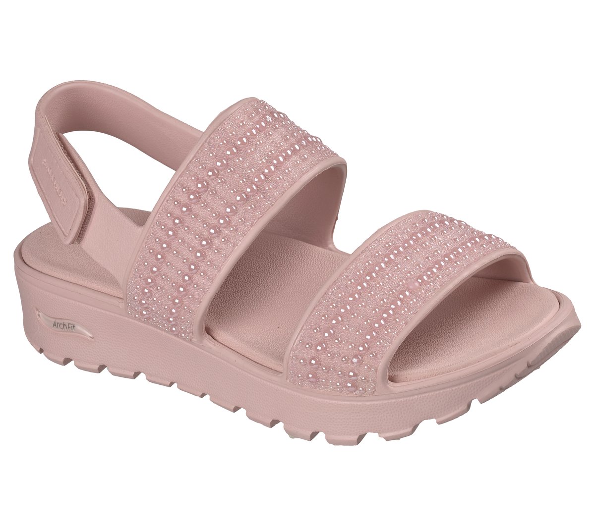 Foamies: Arch Fit Footsteps - Pearl | Skechers Women