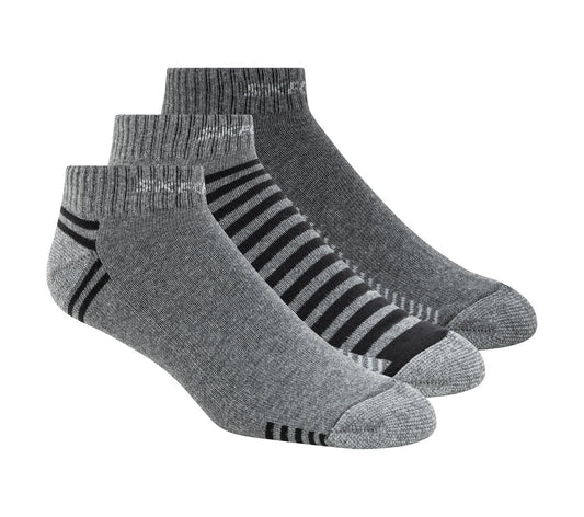 3 Pack Low Cut Terry Trainer Work Socks | Skechers Women|Men