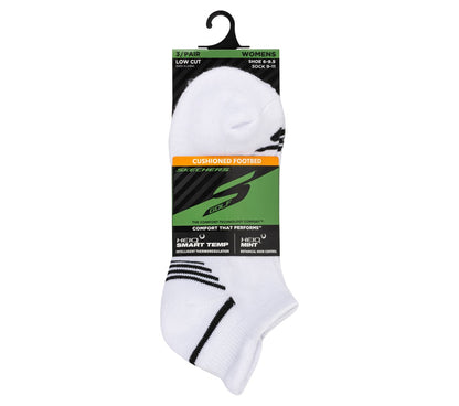 3 Pack Women's Performance Low Cut Golf Socks | Skechers Women