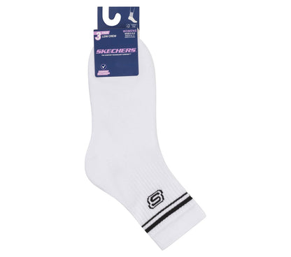 3 Pack Women's Low Crew Varsity Socks | Skechers Women