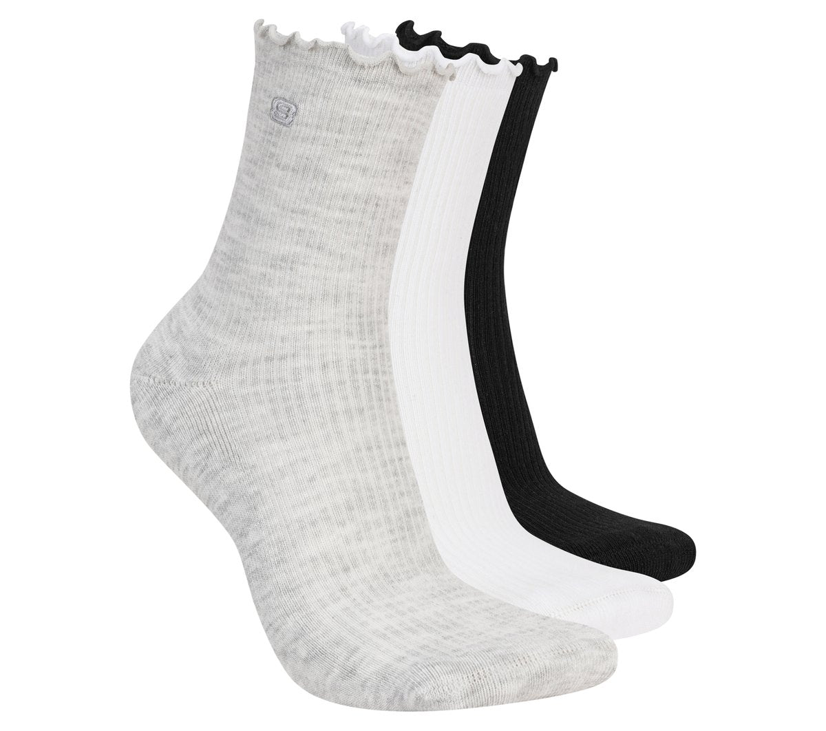 3 Pack Women's Ankle Lettuce Socks | Skechers Women