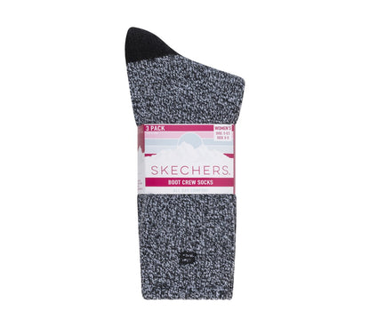 Super Soft Boot Crew Socks - 3 Pack | Skechers Women