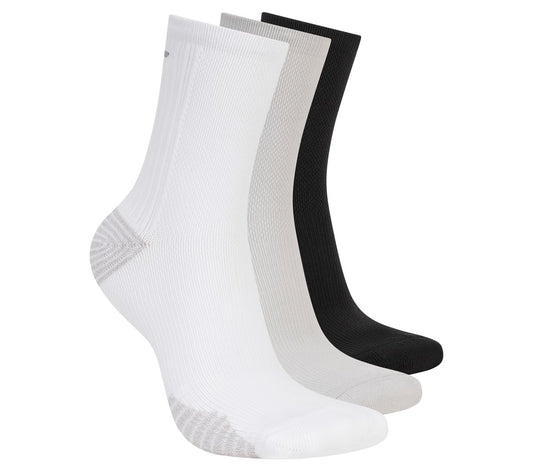 3 Pack Women's Half Terry Low Crew Socks | Skechers Women