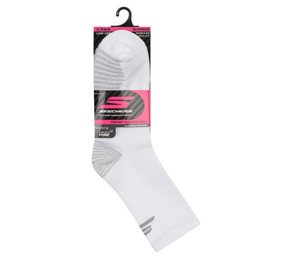 3 Pack Women's Half Terry Low Crew Socks | Skechers Women