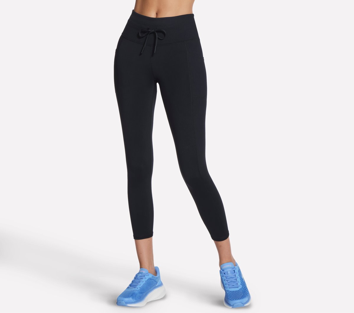 GO WALK Rib Mix High Waisted 7/8 Legging | Skechers Women