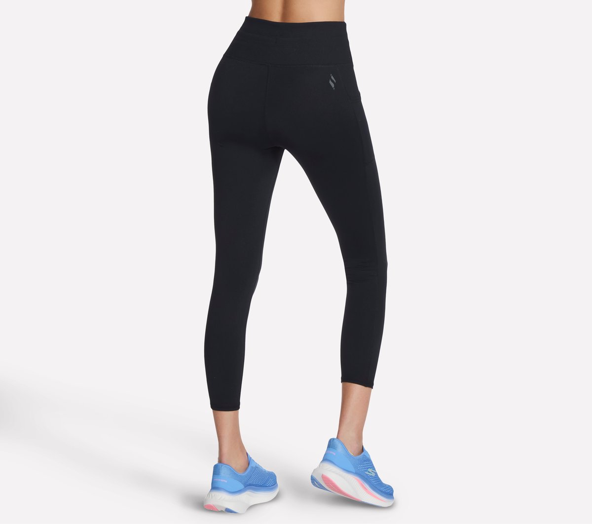 GO WALK Rib Mix High Waisted 7/8 Legging | Skechers Women