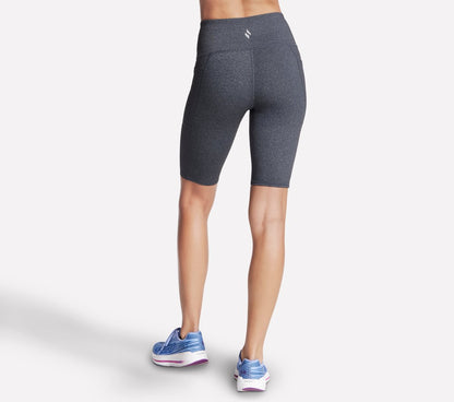 GO WALK High Waisted 10 Inch Bike Short | Skechers Women