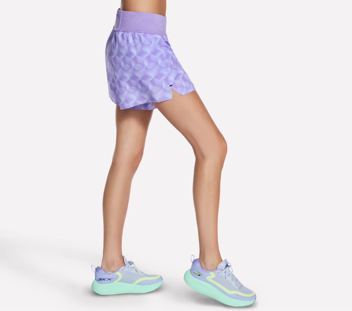 Tempo 4 Inch Printed Short | Skechers Women