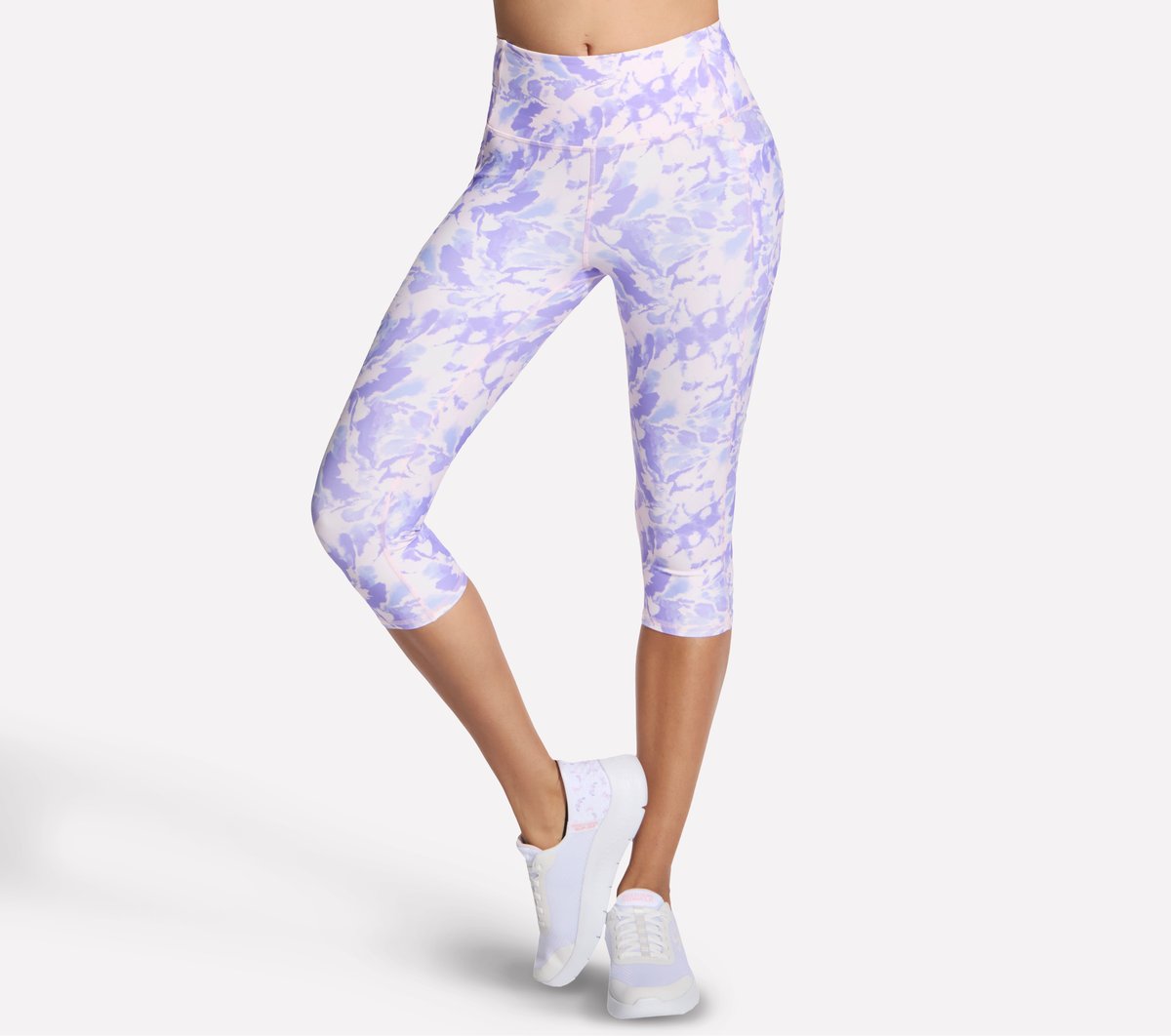 GO FLEX Printed High Waisted Capri | Skechers Women