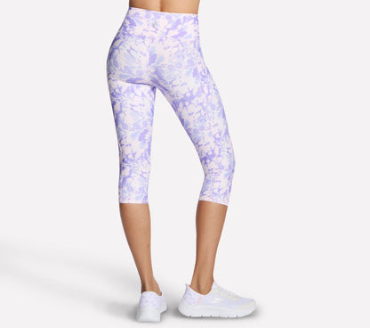GO FLEX Printed High Waisted Capri | Skechers Women