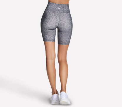 GO FLEX Printed High Waisted 8 Inch Bike Short | Skechers Women