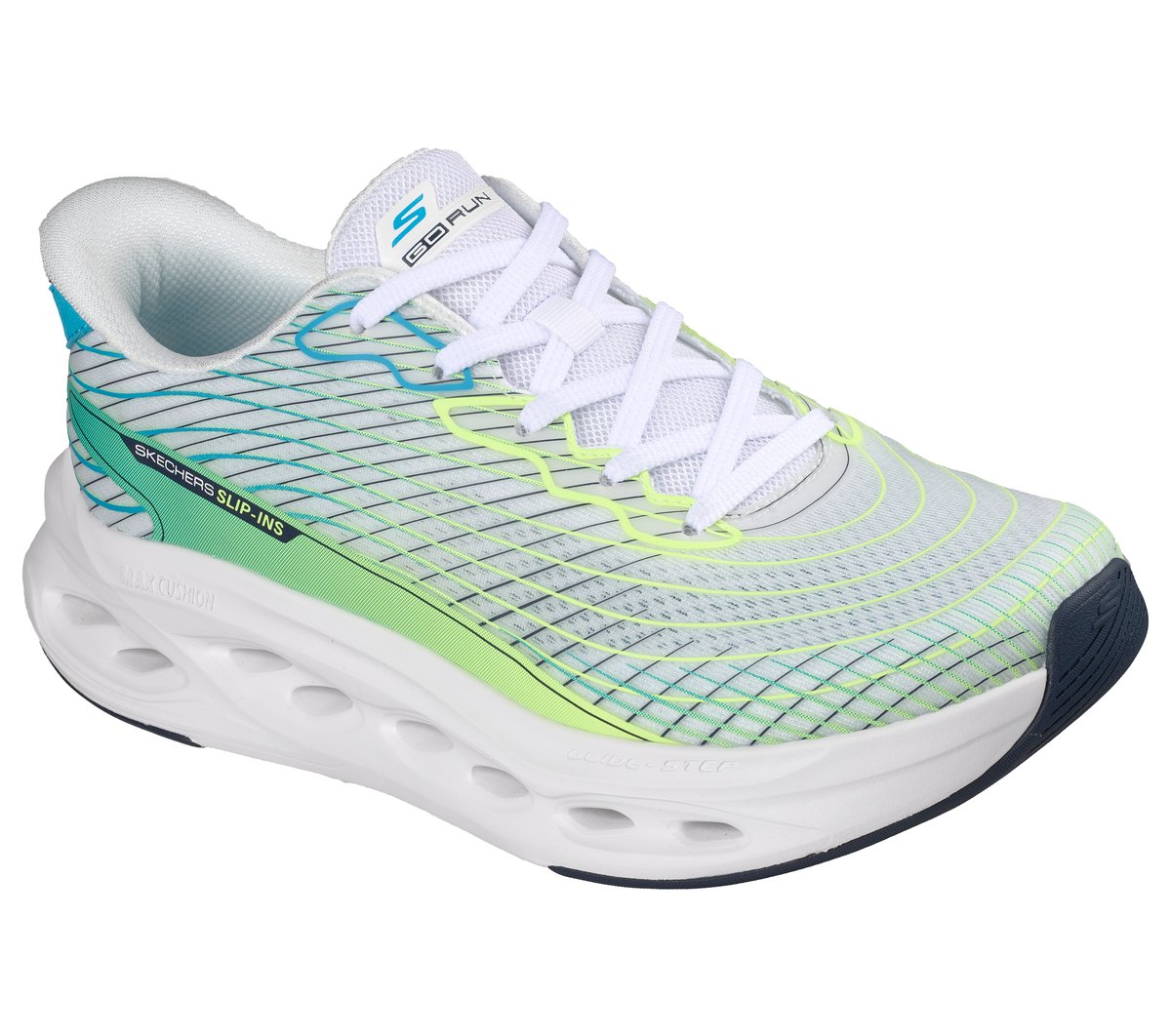Skechers Slip-ins: Max Cushioning Glide-Step - Sapphire | Skechers Men