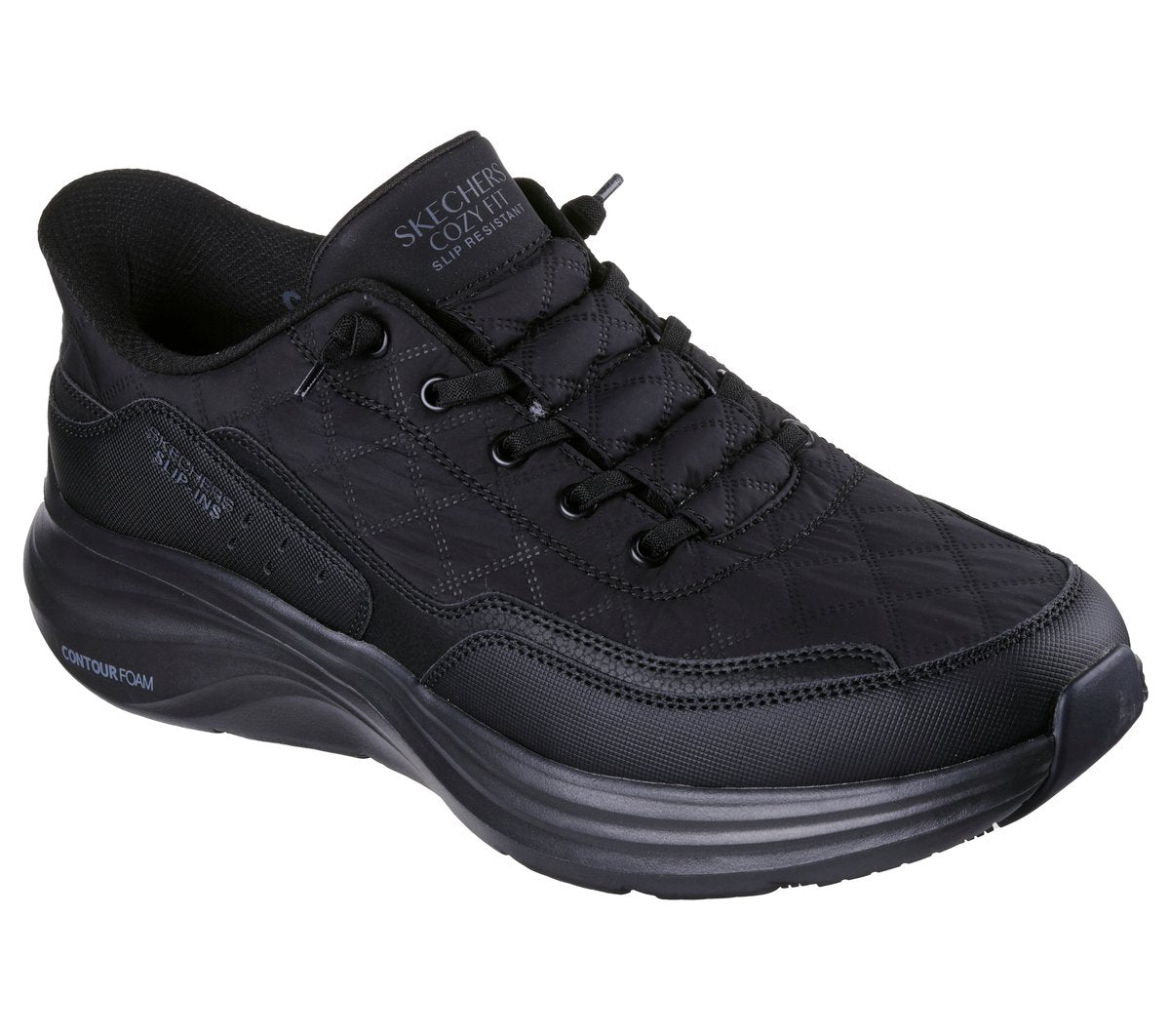 Skechers Slip-ins Work Slip-Resistant: Contour Foam - Cozy Fit | Skechers Men